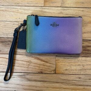 Colorful Coach Wristlet